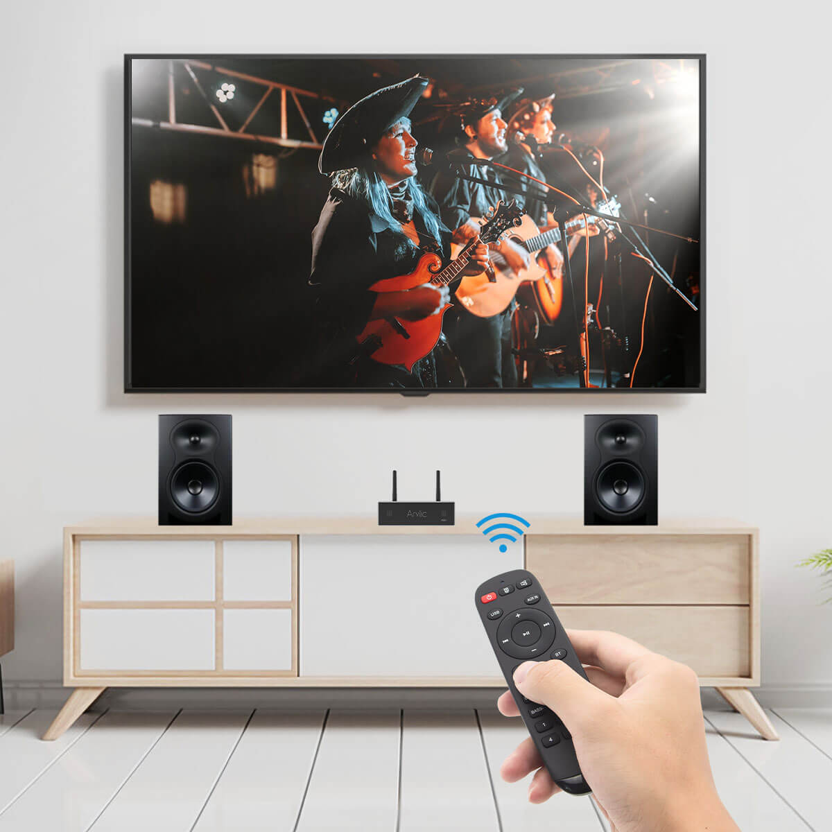 آمپلی فایر استریمر مالتی روم آریلیک مدل A50+ - تصویر 6