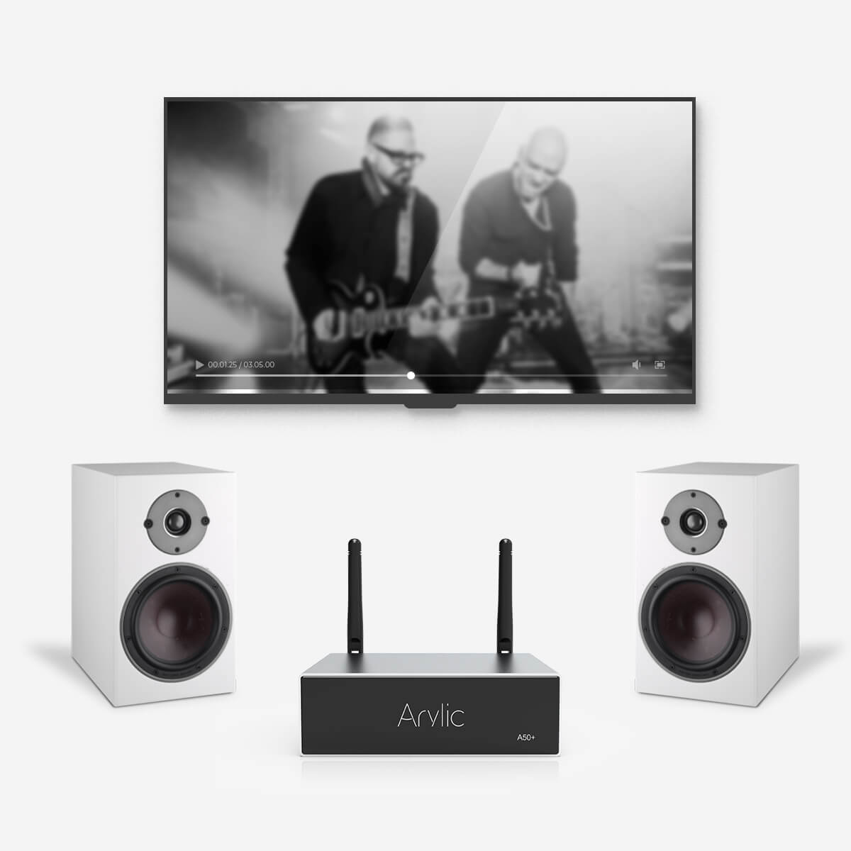 آمپلی فایر استریمر مالتی روم آریلیک مدل A50+ - تصویر 7